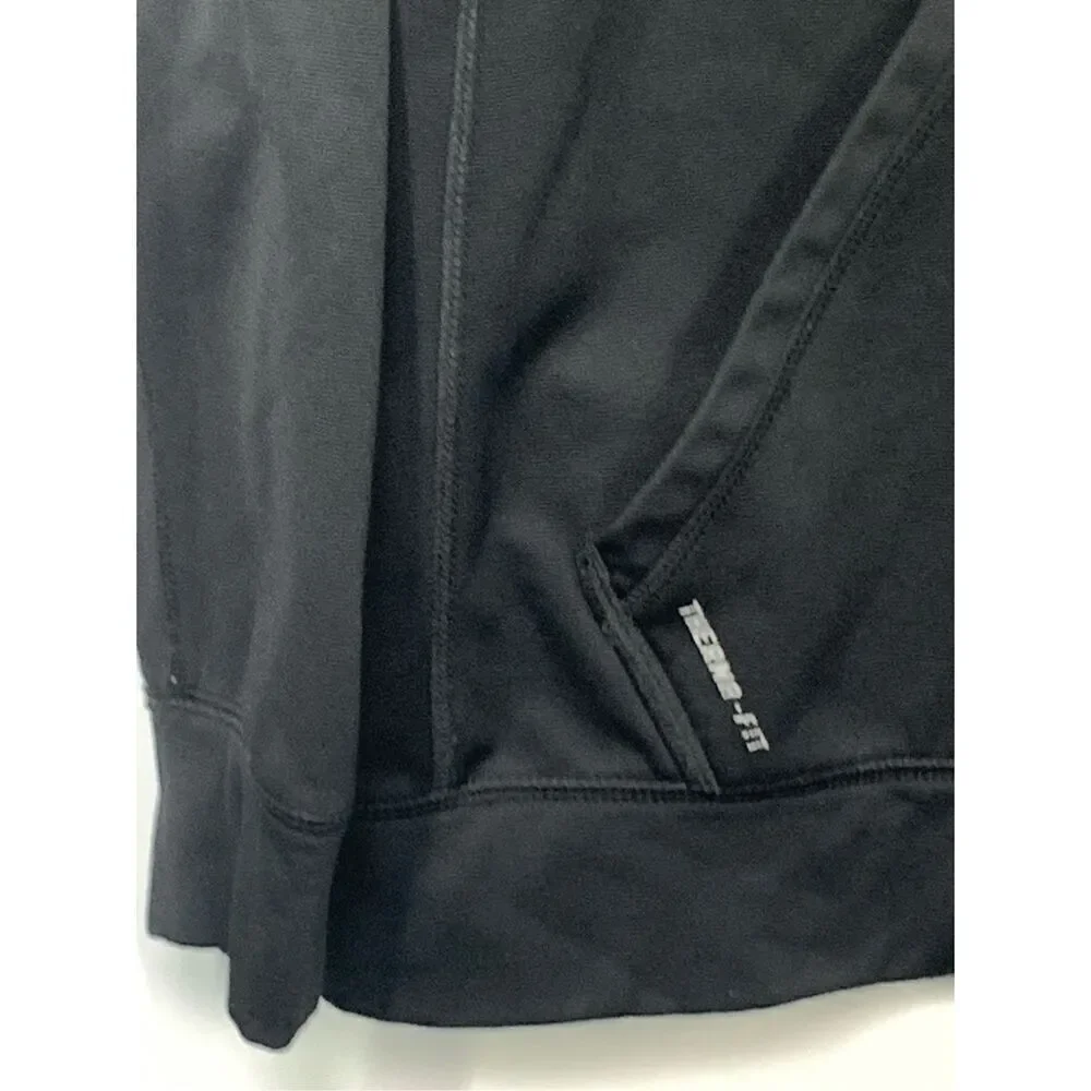 Nike Men's Black Therma-Fit Pull-Over High Neck Hoodie Size Medium